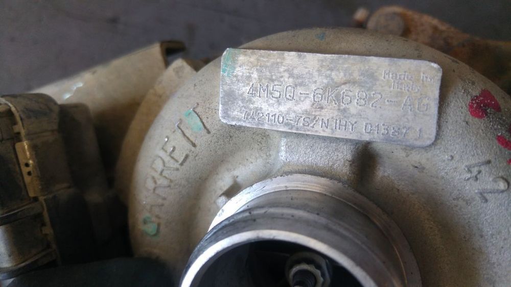 Turbina 1.8 tdci kkda ford focus 2 4m5q-6k682-ag 742110-7