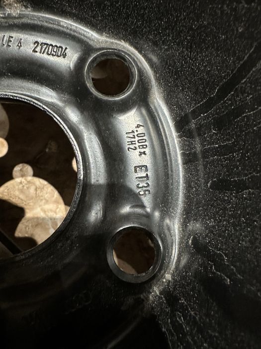 Roata de rezerva slim audi