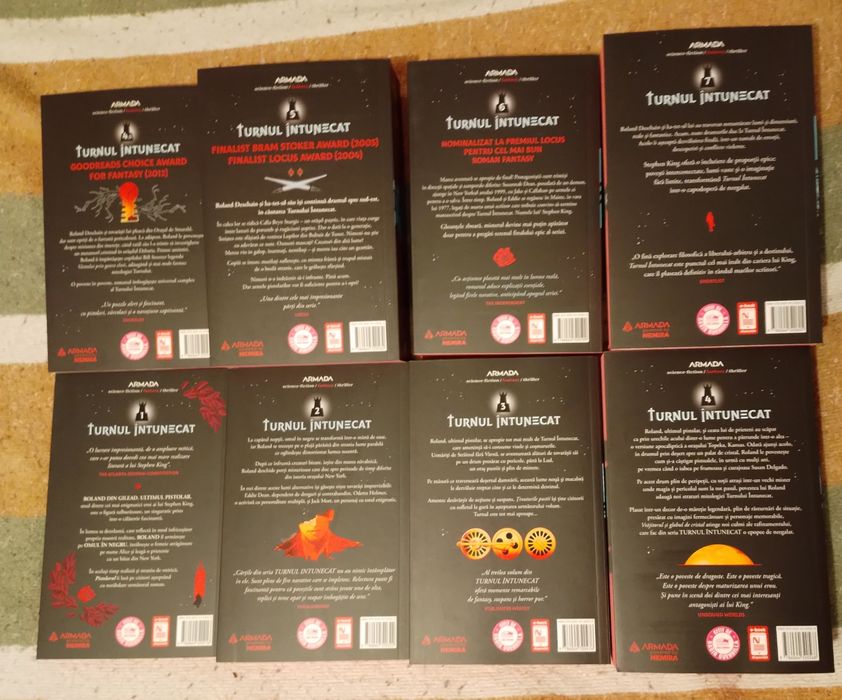 Seria Turnul Intunecat de Stephen King de la editura Armada
