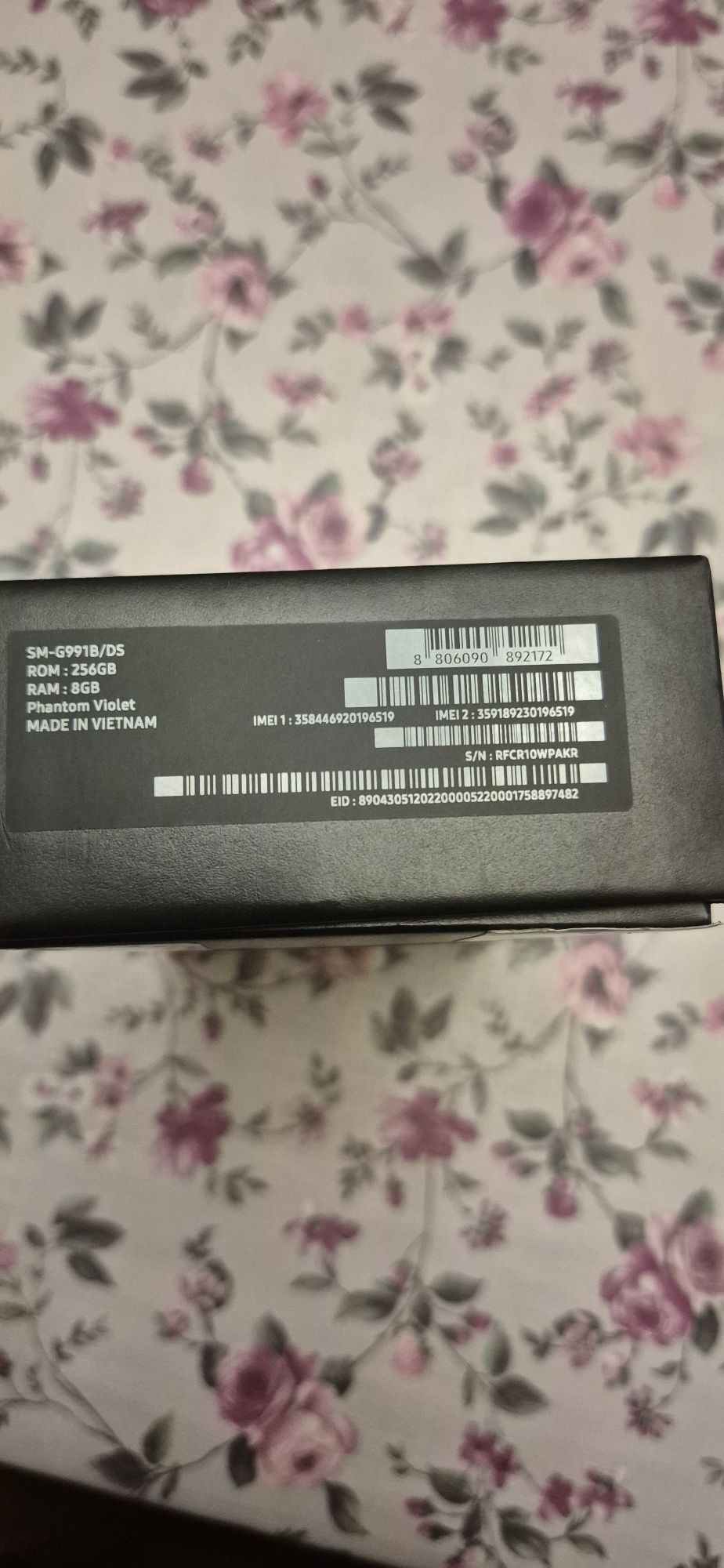 SAMSUNG S21 256 gb.