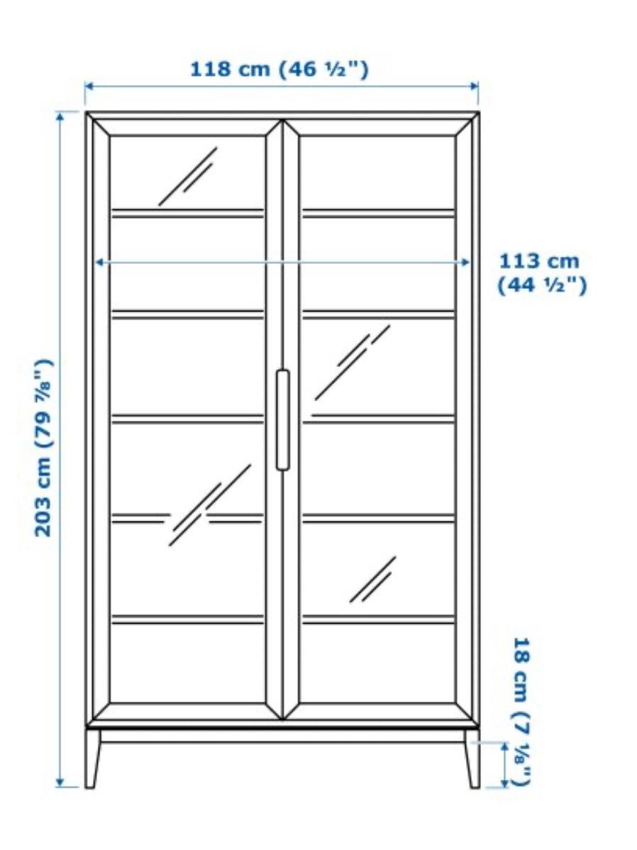 Витрина Ikea REGISSÖR