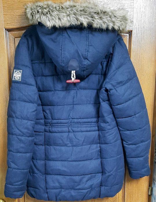 Geacă damă de iarnă cu glugă, interior cocolino