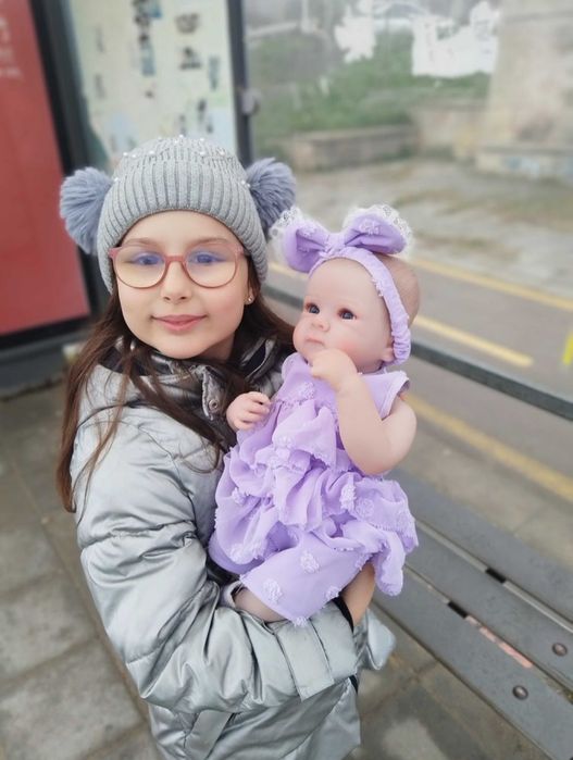 Реборн бебе силиконово момиче