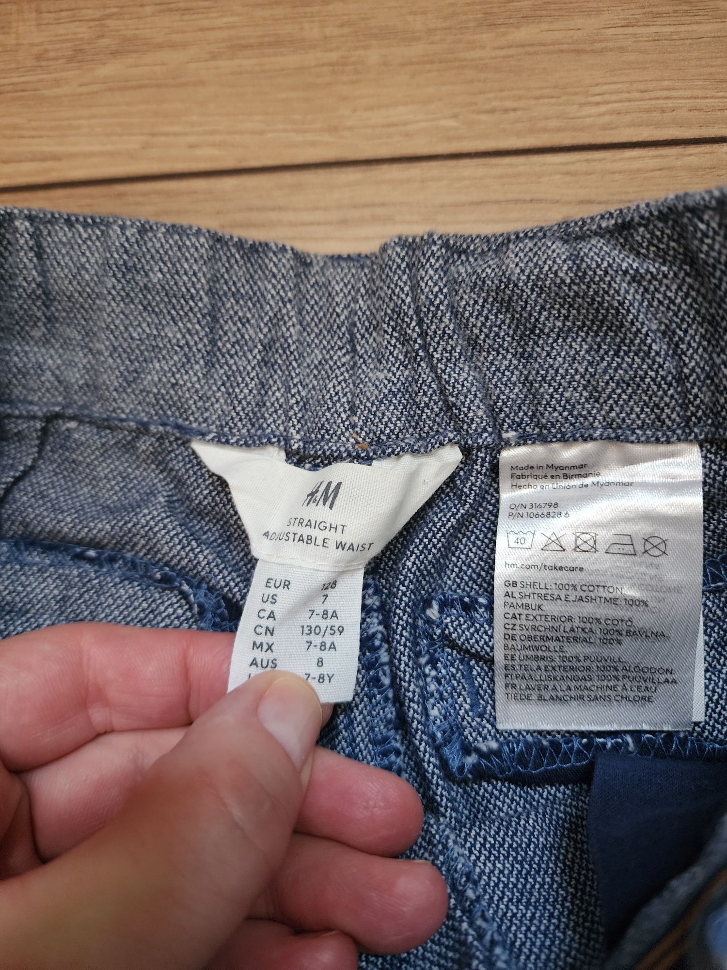 Тёплые брюки на мальчика H&m