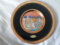 Suvenir Dubai, plate Dubai 24kt Gold, made în Japan