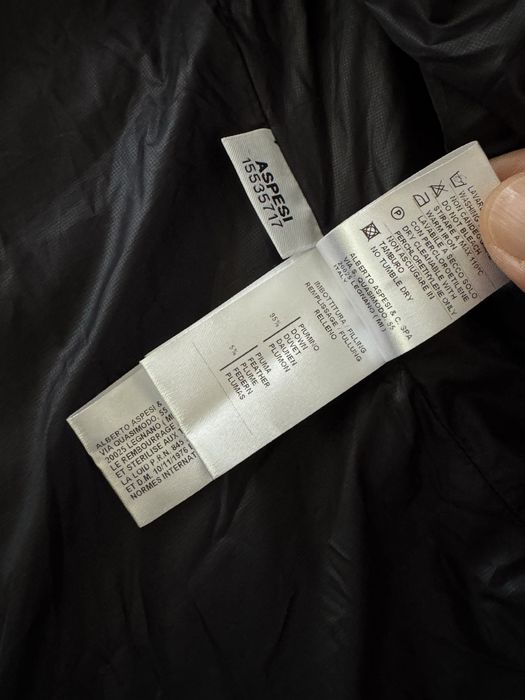 Aspesi,geacă puf pt.femei,măr.M