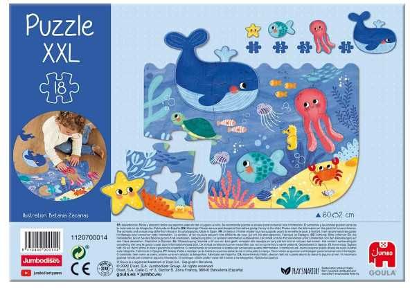 Детски прогресивен пъзел Goula Ocean XXL
