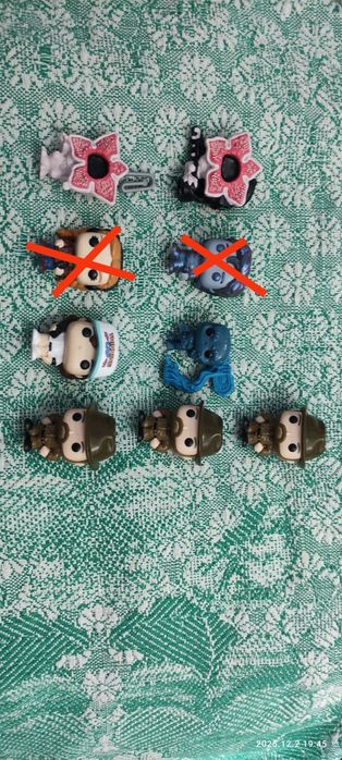 Киндер фигурки stranger things очень странные дела