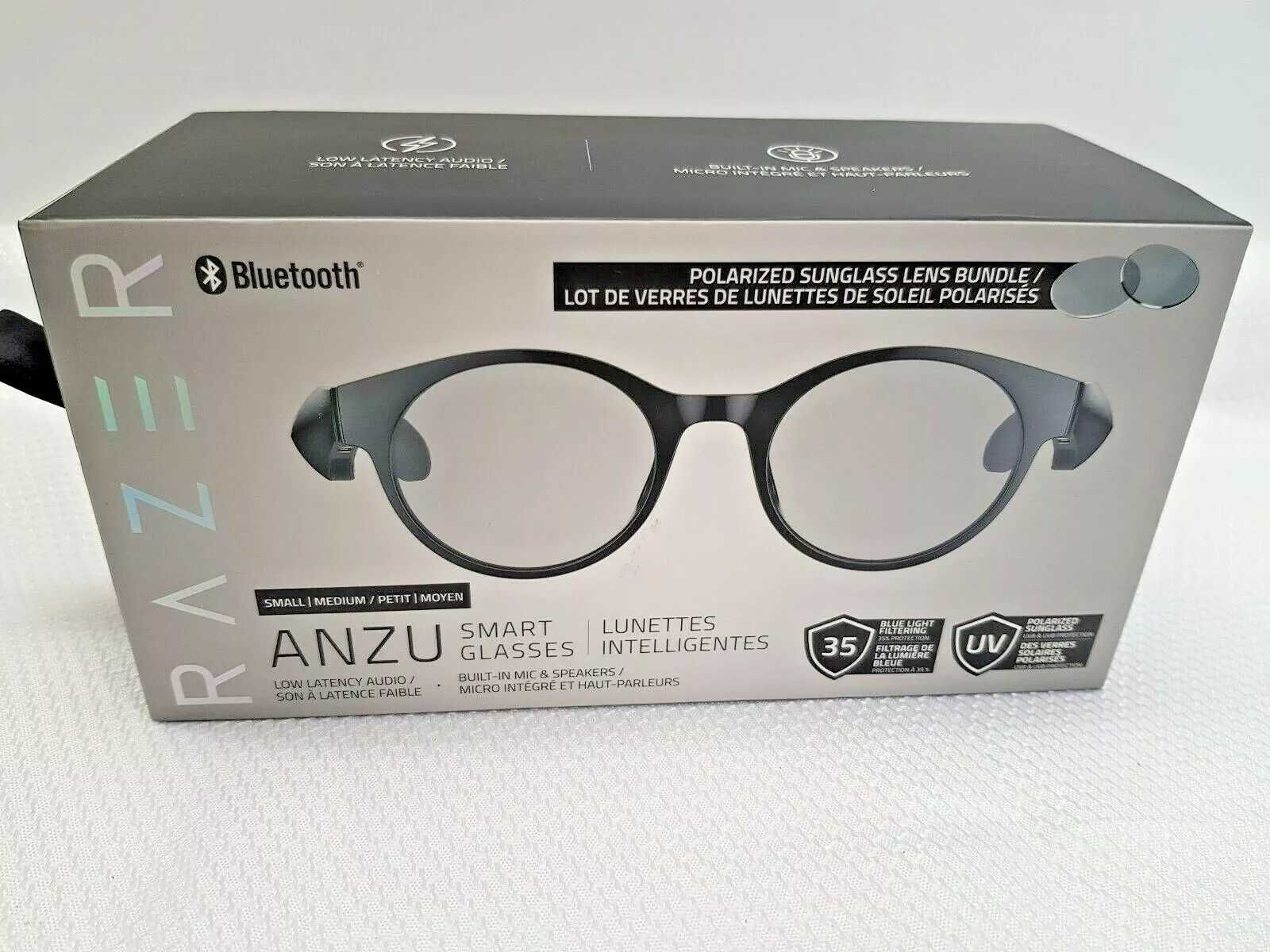 Новые умные аудио очки Razer Anzu Блютуз аудиокнига запечатанные США