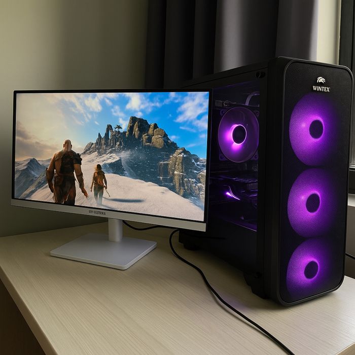 Игровой ПК Монитор 240 Гц/RTX 4060/RYZEN 5 5600X/32gb DDR4