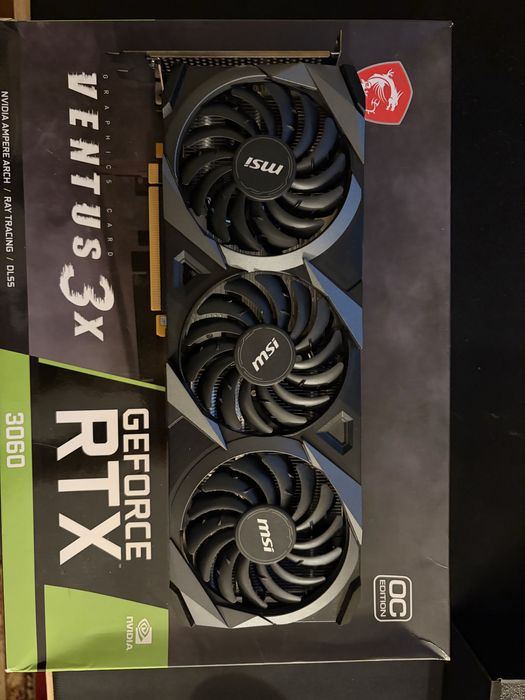 Nvidia RTX 3060 12 GB MSI Ventus