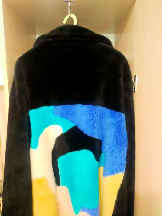 Экомех - дублёнка разноцветный