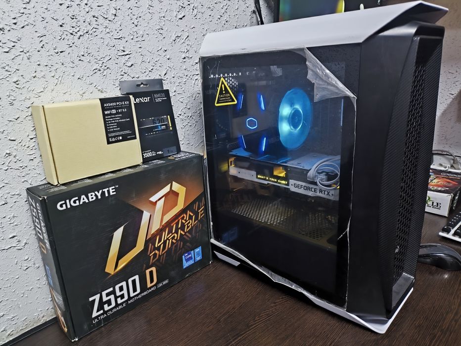 Gigabyte Z590+i9 11900K+32Gb+RTX2070