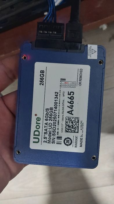 Ssd 256 gb. Bir oy ishlatilgan