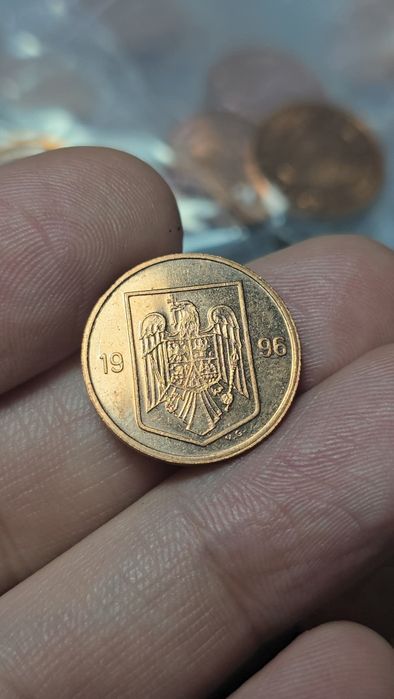 Moneda 1 leu 1996 UNC