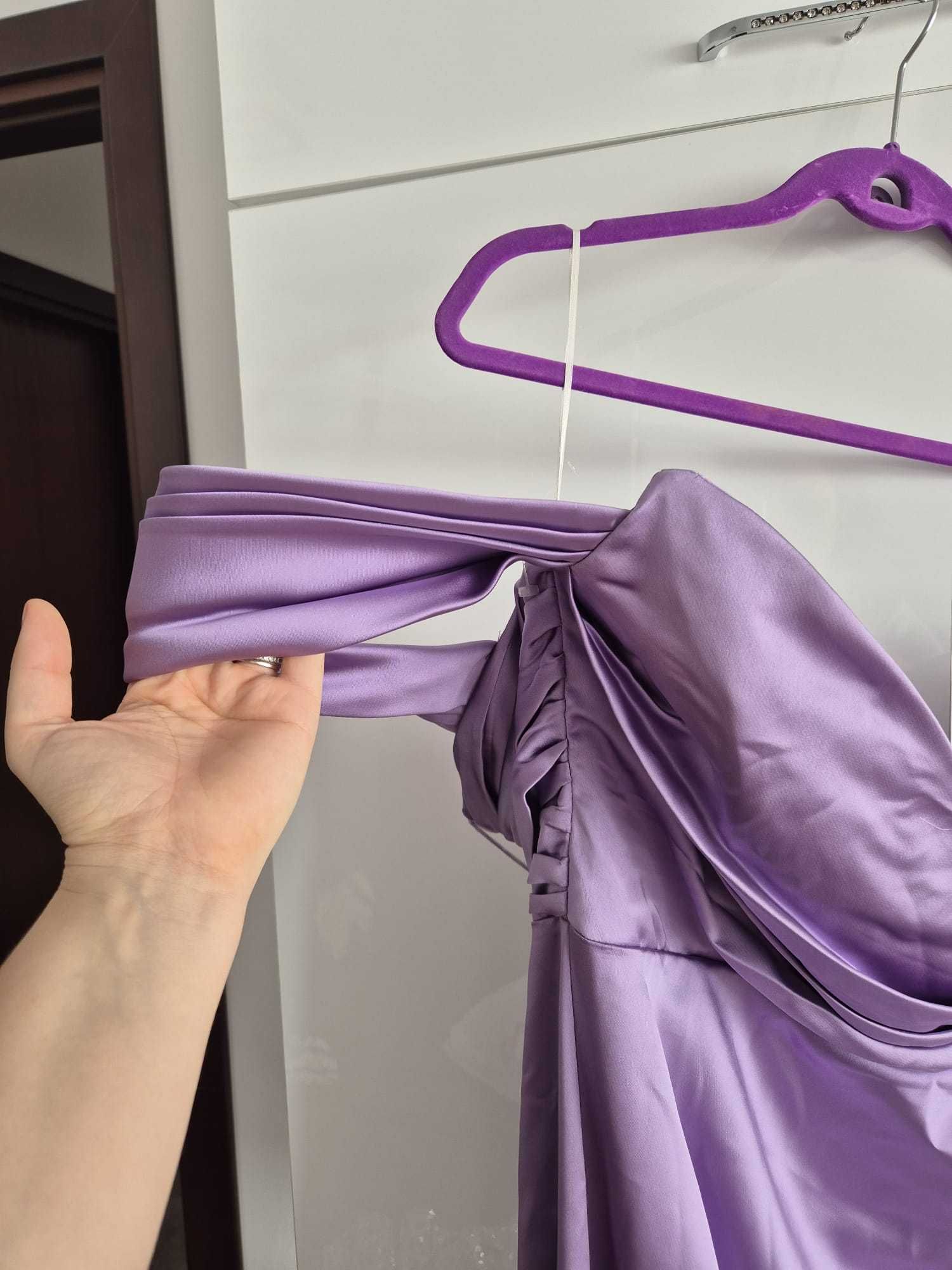 Rochie de seara NOUA mov Ana Radu pe corset marime L