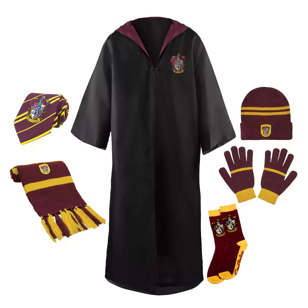 Roba si accesorii Harry Potter Gryffindor House, 6 piese, 10-12 ani
