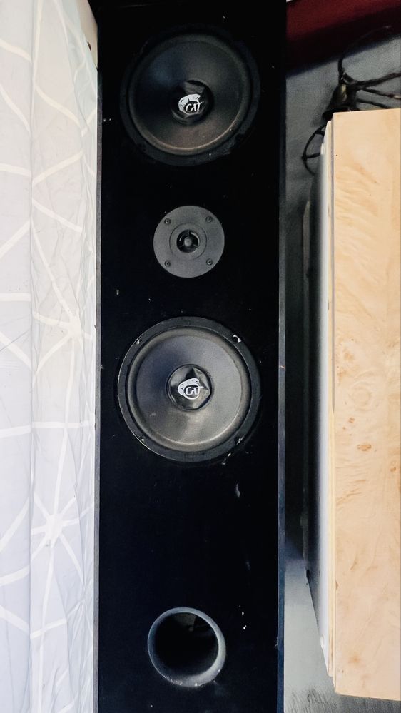 Boxe JVC, subwoofer activ Sony, sateliti