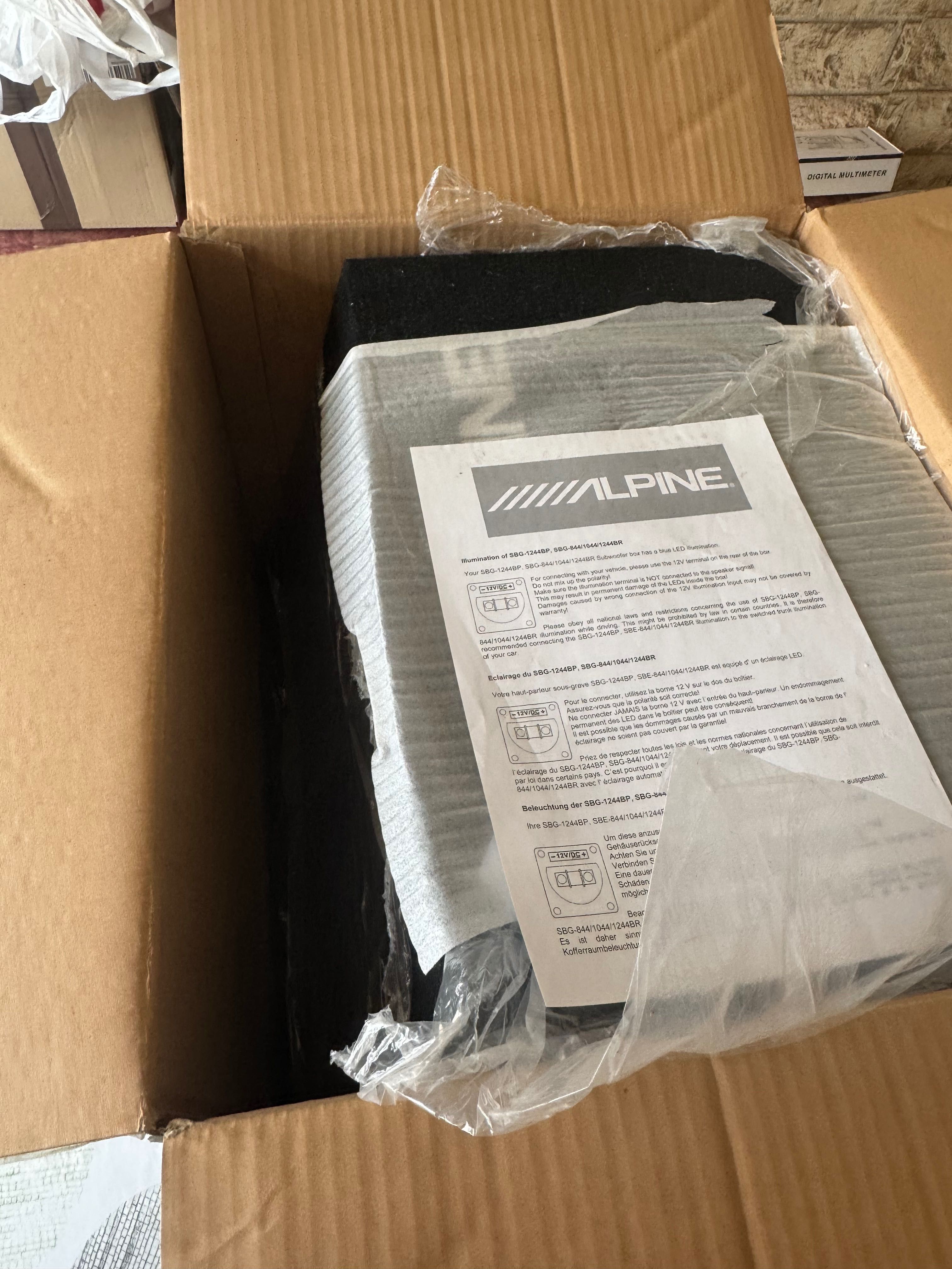 Alpine SBG 1244 BP Thunder TCA 2053