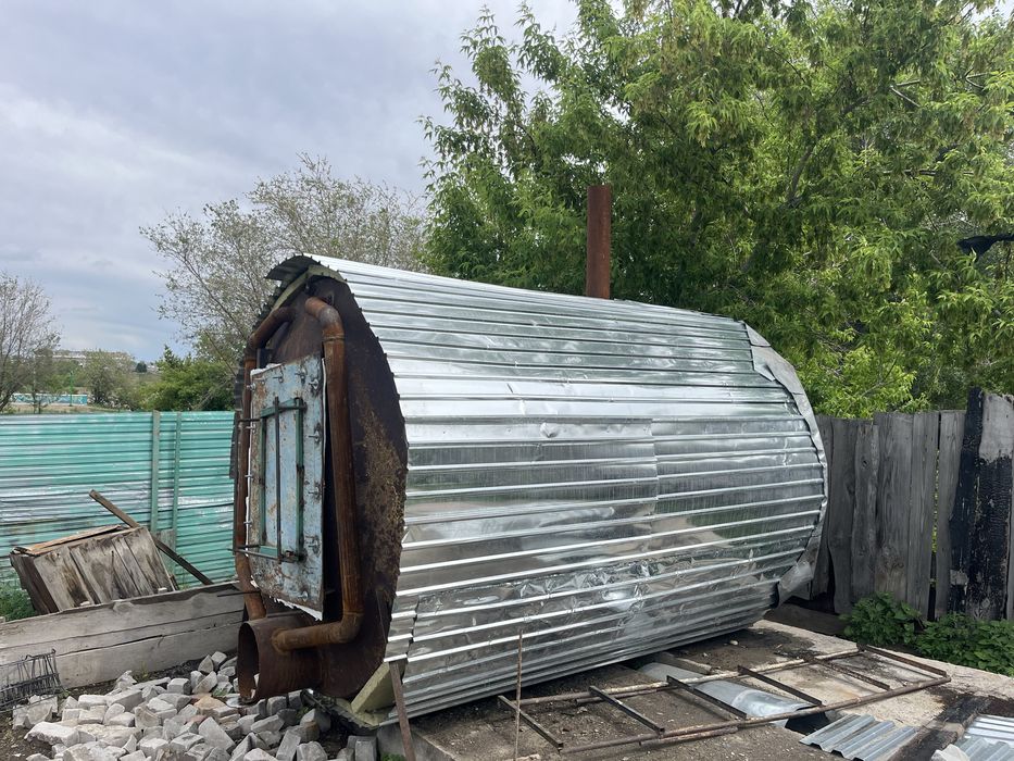 Печь для изготовления древесного угля