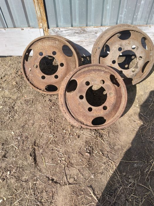 Диски на колеса  Газ52, 3 штуки