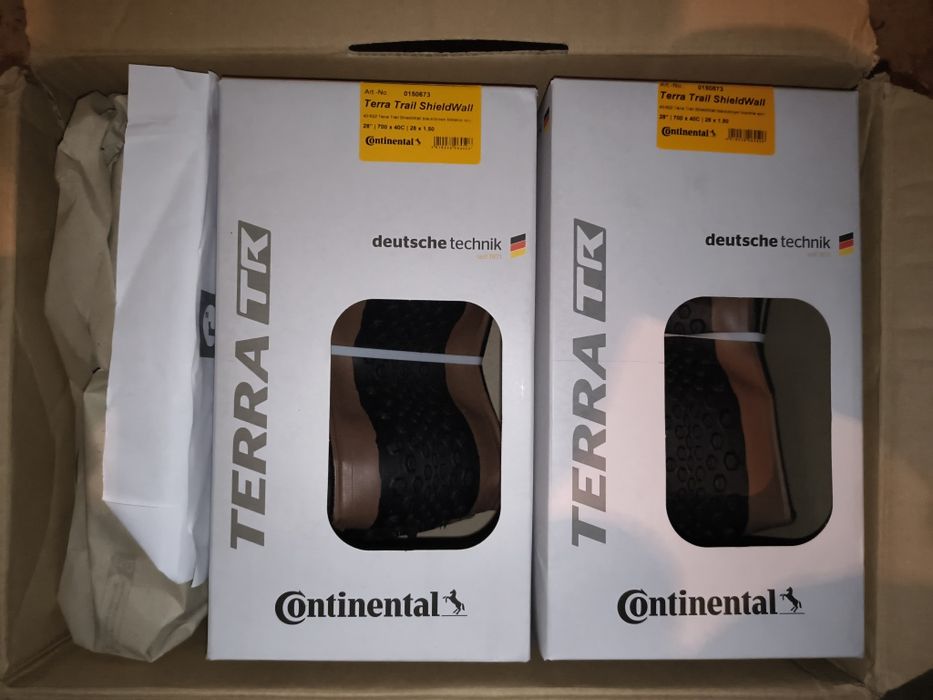 Гуми за велосипед Continental Terra Trial Shieldwall 28x1.50