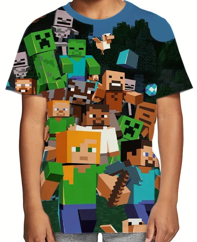 Vand Tricou Minecraft Copii 9 - 10 ani