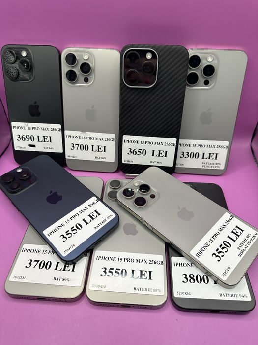 IPhone 15 Pro Max 256Gb Amanet Matei Crangasi