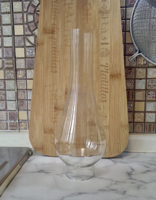 Стъклен ретро фенер петролна лампа класически модел