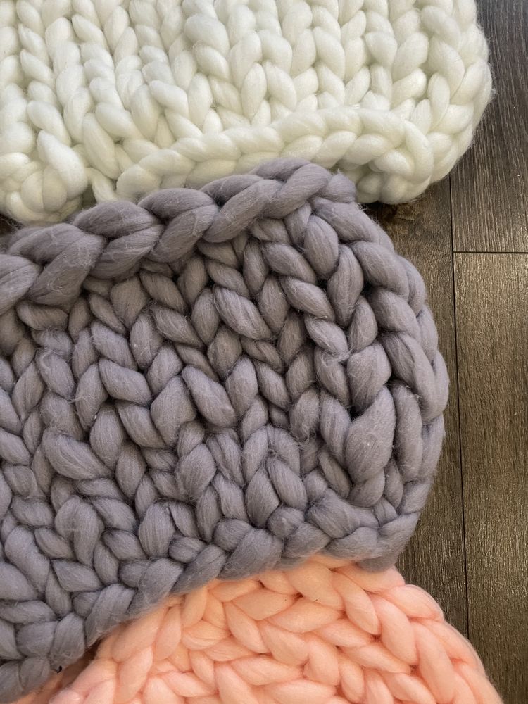 fular tricotat handmade