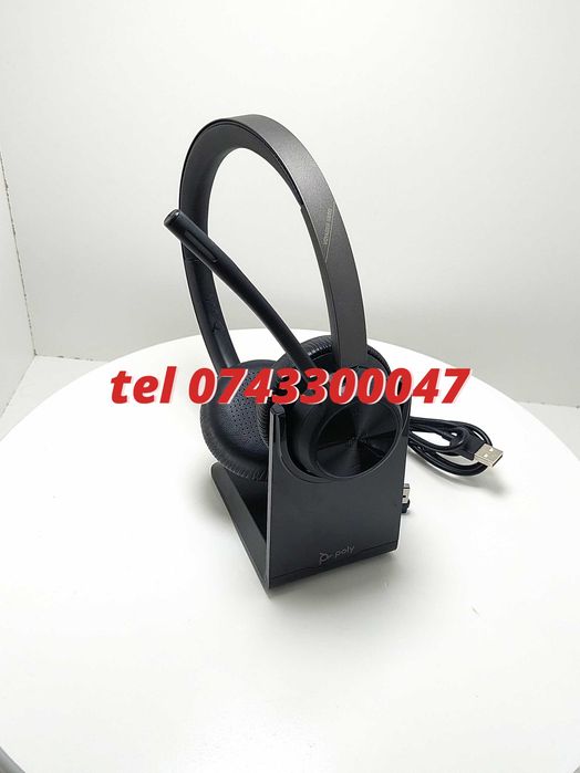 Casti Office Call Center Poly Voyager 4320 Uc V4320m C Usbc Charg