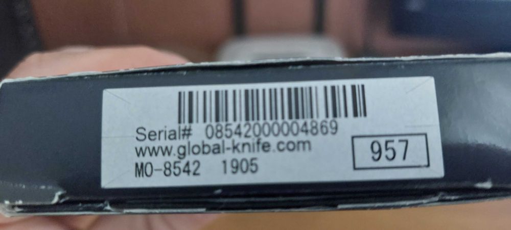 Global G-100/an Kochmesser 19 Cm.35th Anniversary chef knife.