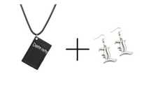 Set colier +cercei Death Note Manga Anime