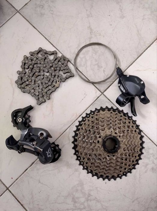 Комплект sram на 9 скоростей