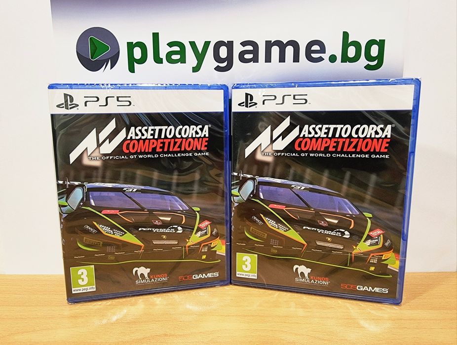 Чисто нова игра Assetto Corsa Competizione за PS5