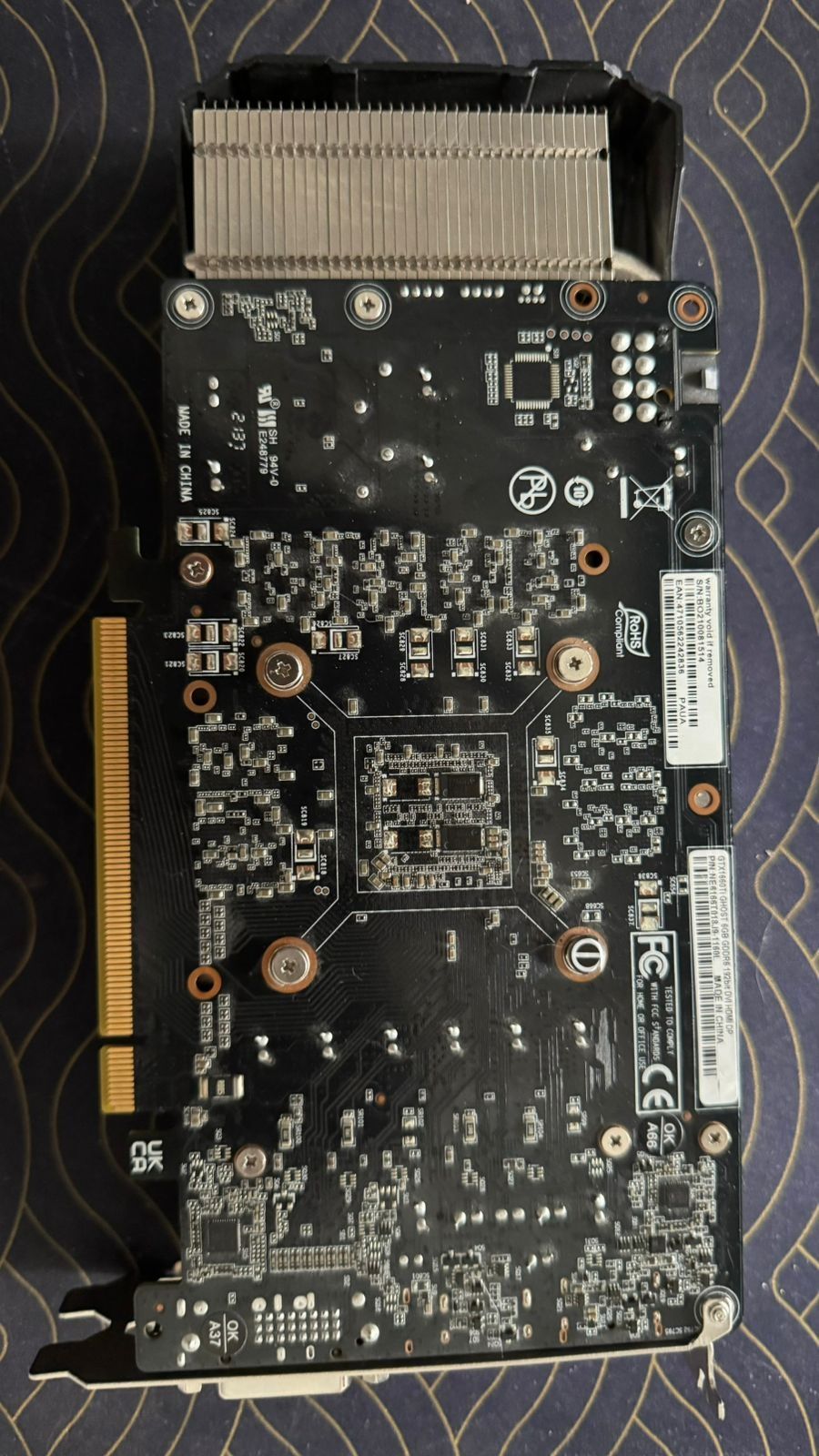 Видеокарта  1660 ti
