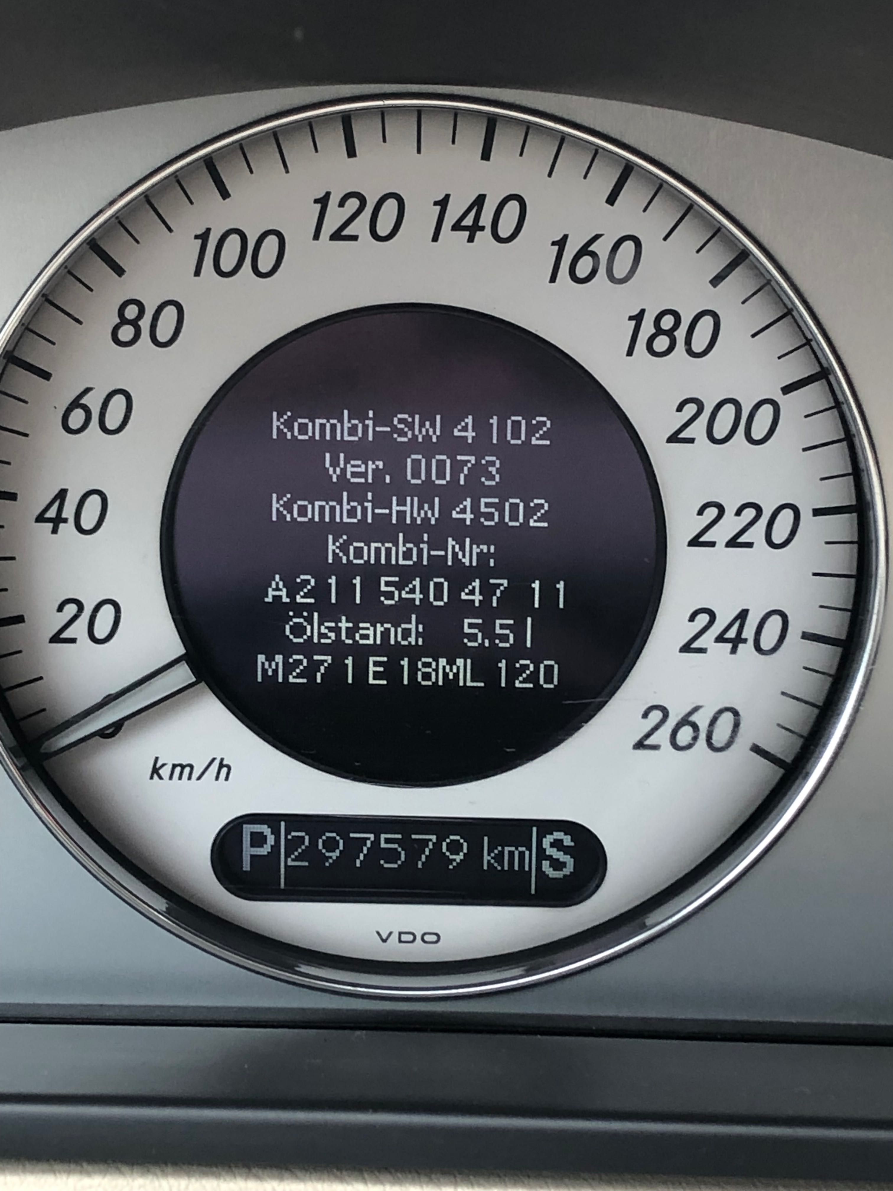 Mercedes W211 E200 1.8 kompressor