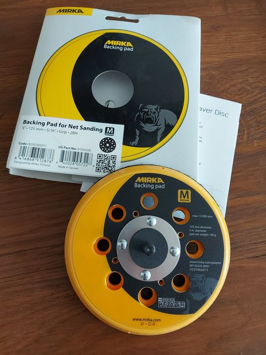 Taler Mirka- Interfață 125/150mm. Burghie HSS-G Black Finish
