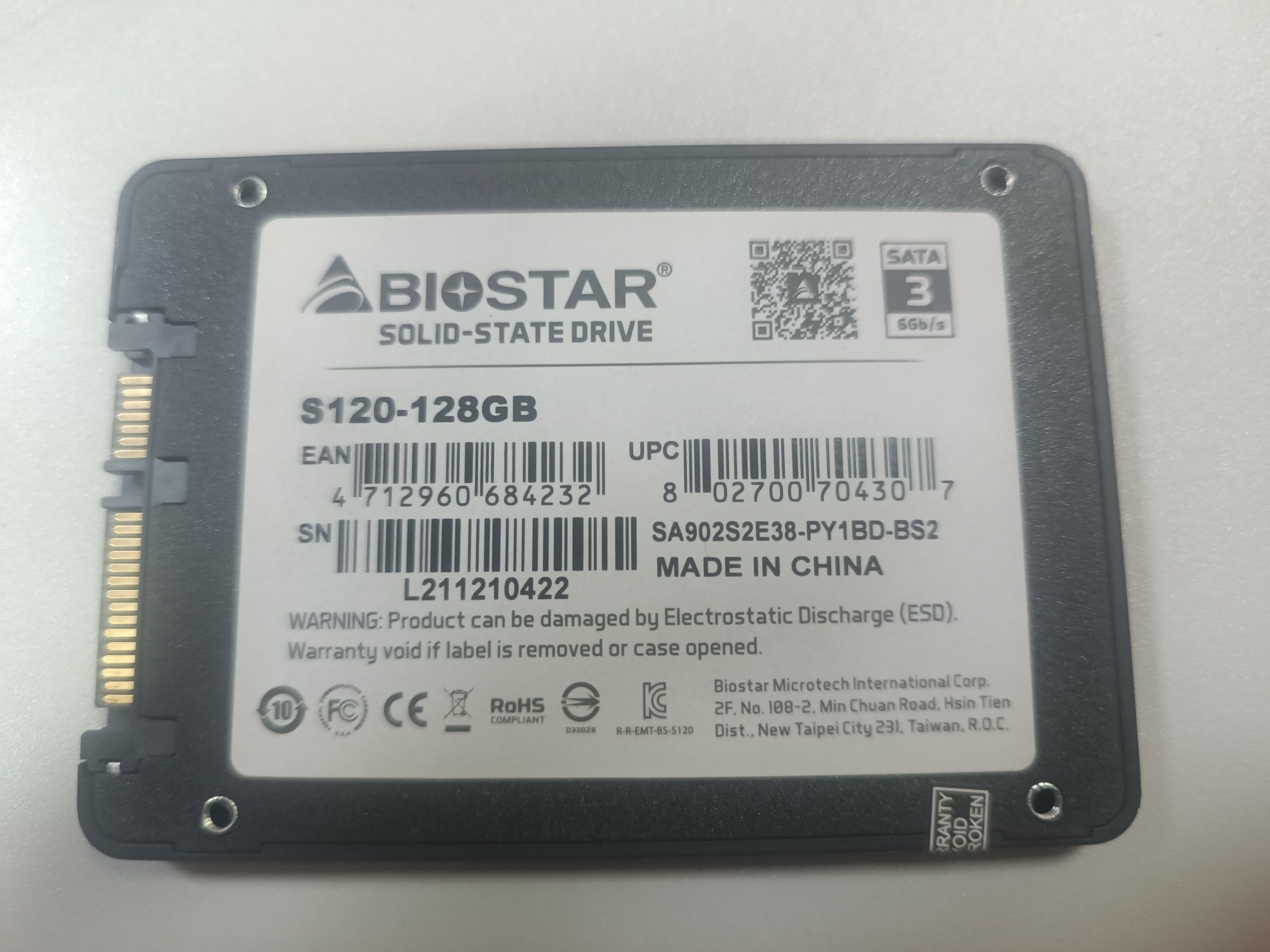 SSD 128 GB здоровье отличное