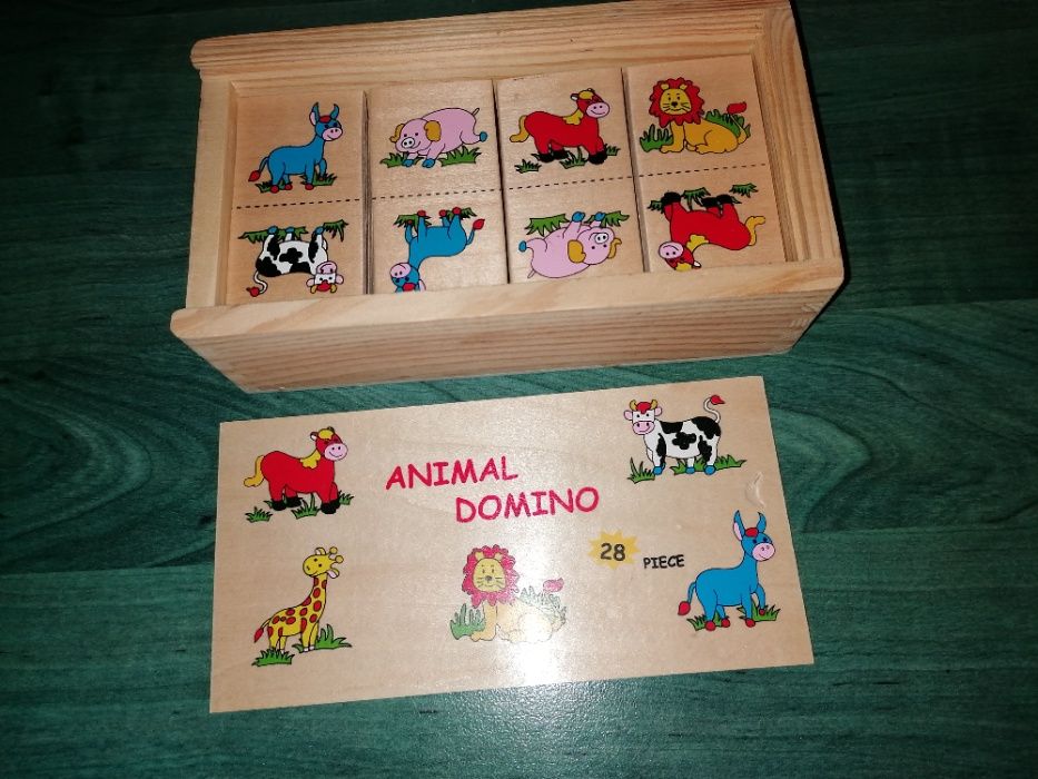Joc domino pentru copii ”Animal Domino”