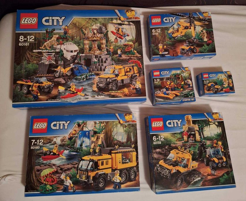 Lego Lego City Jungle Exploration Site 60156 - 10161 чисто нови