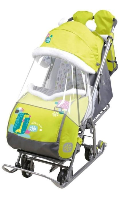 Продаются санки-коляска НИКА KASPI RED‼️