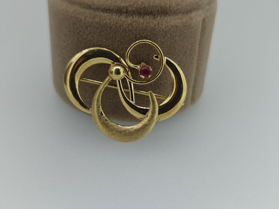 Broșă aur 18k 3.16gr (r)