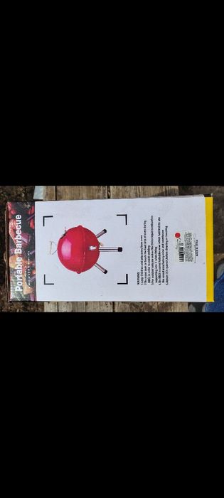 Grătar pe carbuni pentru picnic