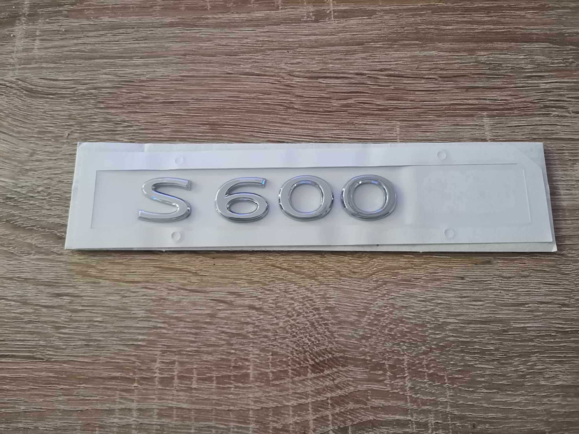 Надпис нов стил Mercedes Benz S 600 W223