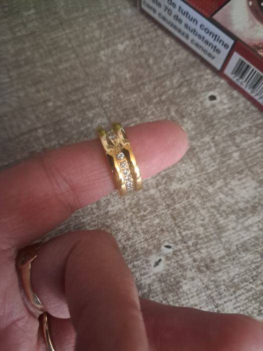 Inel bulgari  inoxidabil
