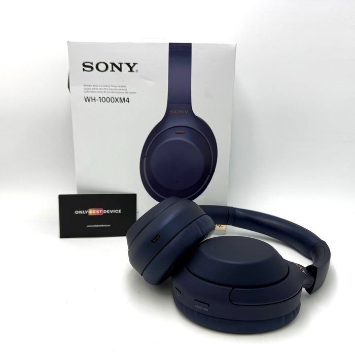 Casti Sony WH-1000XM4 Midnight Blue
