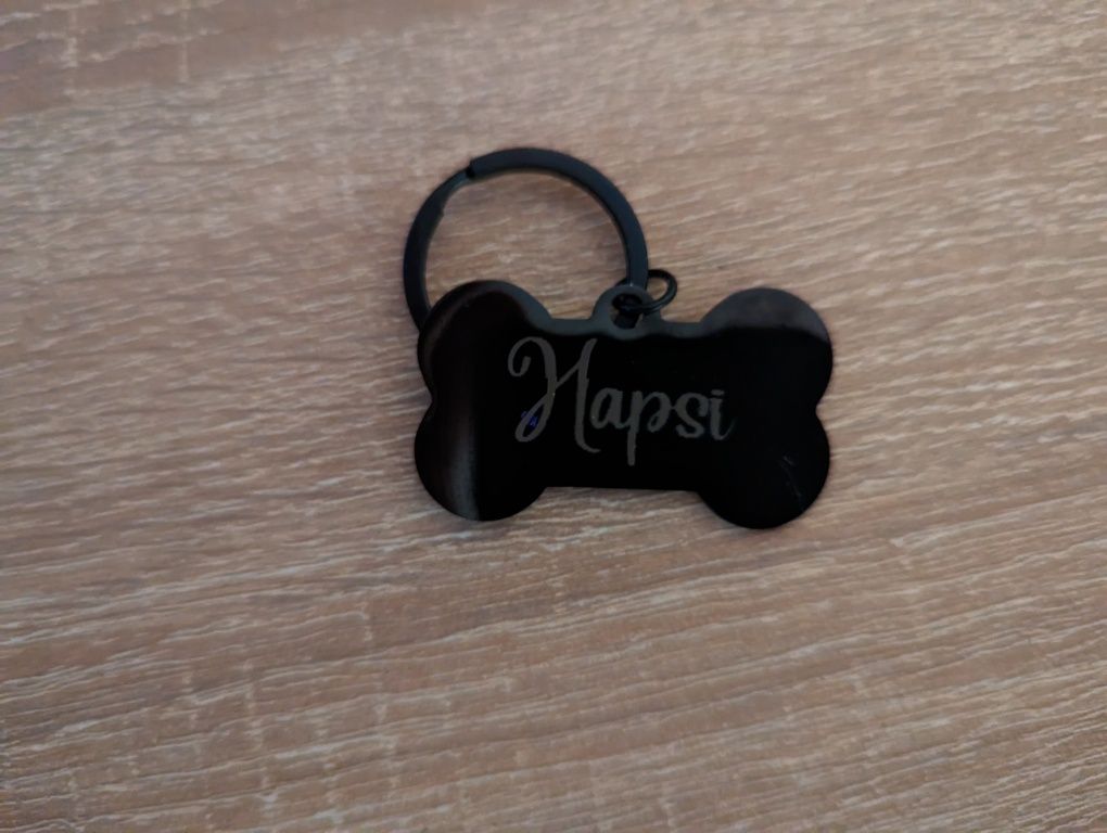 Medalion personalizat pentru identificarea câinelui