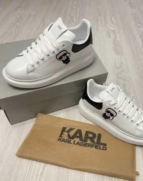Vand adidasi Karl Lagerfeld White la doar 299 RON