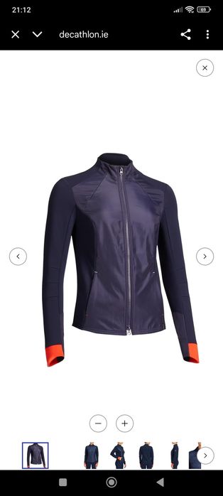 Jacheta echitație dama Fouganza 500 Horse Riding 46 (XL)